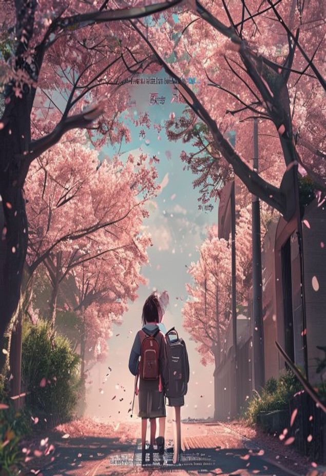 樱花树下 海报